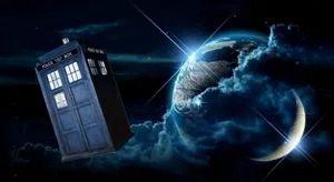 Tardis In Space Wallpaper