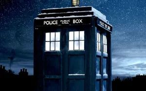 Tardis Police Call Box Wallpaper