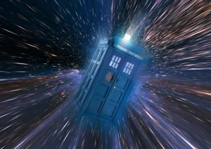 Tardis Teleporting Wallpaper