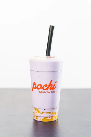 Taro Bubble Tea Delight Wallpaper
