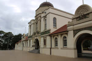 Taronga Zoo Historic Entrance Building Wallpaper