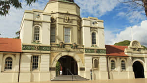 Taronga Zoo Sydney Entrance Building Wallpaper