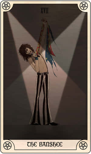 Tarot Card The Banshee X V I I Wallpaper