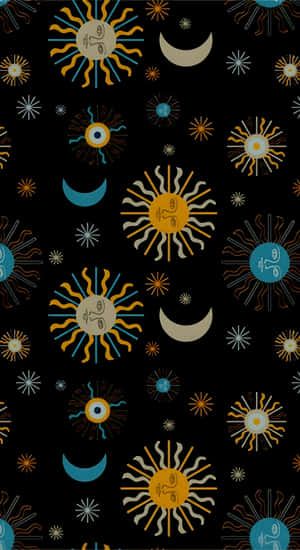 Tarot Celestial Symbols Wallpaper