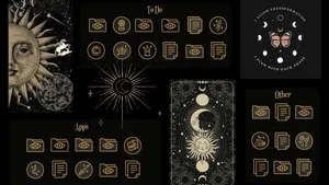 Tarot Zodiac Correspondences Wallpaper