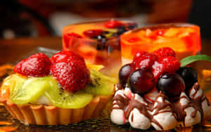 Tart Fruit Sweet Pies Wallpaper