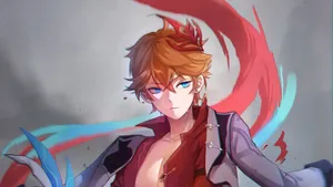 Tartaglia Childe - The Eleventh Harbinger Of Fatui Wallpaper