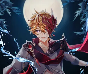 Tartaglia Childe - The Eleventh Harbinger Of The Fatui Wallpaper