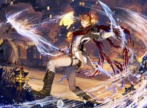 Tartaglia Childe, The Eleventh Harbinger Of The Fatui Wallpaper