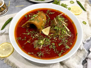 Taste The Traditional Nihari Curry Wallpaper