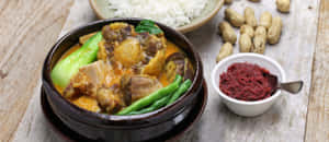 Tasty Filipino Stew Kare-kare Wallpaper