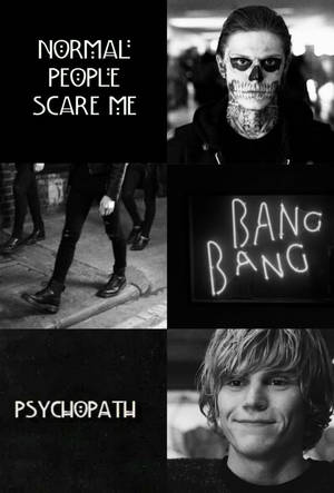 Tate Langdon Psychopath Wallpaper