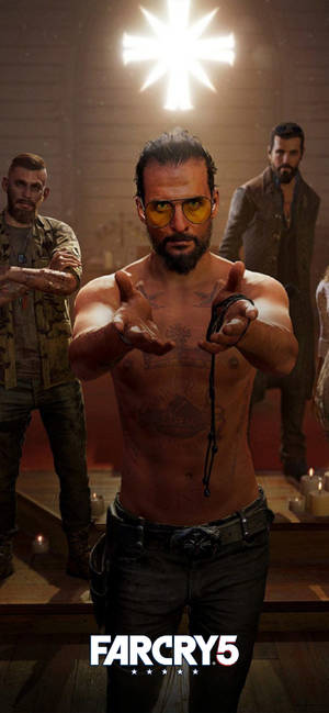 Tattooed Joseph Far Cry Iphone Wallpaper