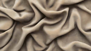 Taupe Fabric Texture Wallpaper