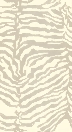 Taupe Zebra Print Design Wallpaper