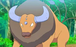 Tauros In Anime Wallpaper