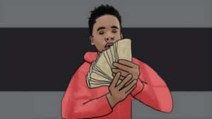 Tay K Money Pose Wallpaper