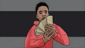 Tay K Money Pose Wallpaper