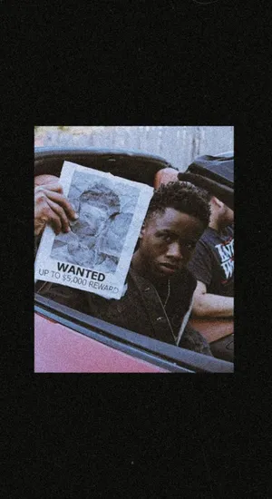 Tay K Wanted Poster Wallpaper