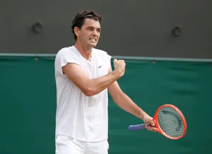 Taylor Fritz Successful Match Wallpaper