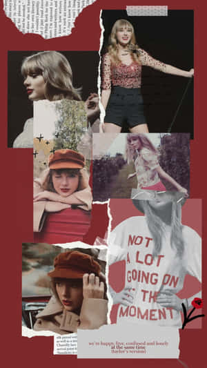 Taylor Swift Aesthetic Collage Wallpaper