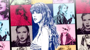 Taylor Swift Collage Artwork Wallpaper