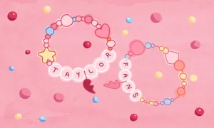 Taylor Swift Inspired Beaded Bracelets Wallpaper