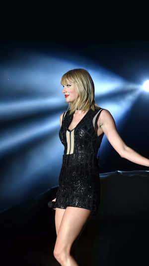 Taylor Swift Iphone Little Black Dress Wallpaper