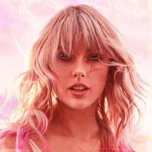 Taylor Swift Lover Pink Aesthetic Wallpaper