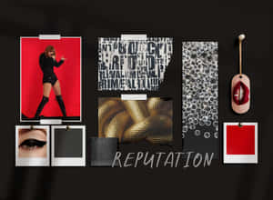 Taylor Swift Reputation Collage Wallpaper