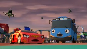 Tayo And Friends Adventure Wallpaper