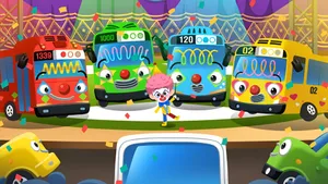 Tayo And Friends On Stage Wallpaper