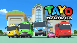 Tayo The Little Bus Characters Wallpaper