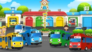 Tayo The Little Bus Characters Wallpaper