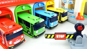 Tayo The Little Bus Characters Wallpaper