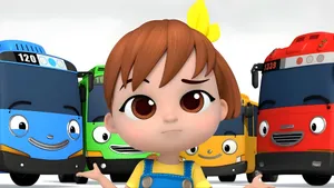 Tayo The Little Bus Characters Wallpaper