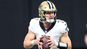 Taysom Hill New Orleans Saints Quarterback Wallpaper