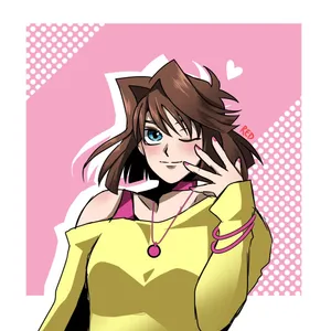 Tea Gardner Striking A Confident Pose In Her Signature Outfit. Wallpaper