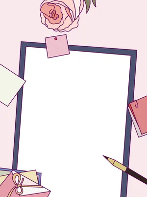 Teacher Aesthetic Clipboard Design Wallpaper