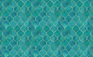 Teal Blue Color Scheme Wallpaper