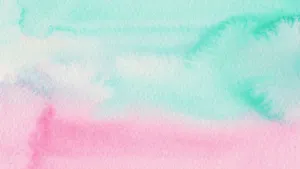 Teal Pink Desktop Wallpaper