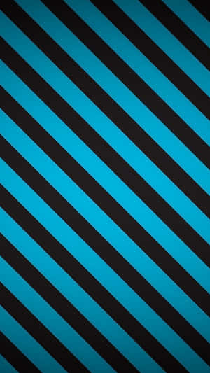 Tealand Black Striped Pattern Wallpaper