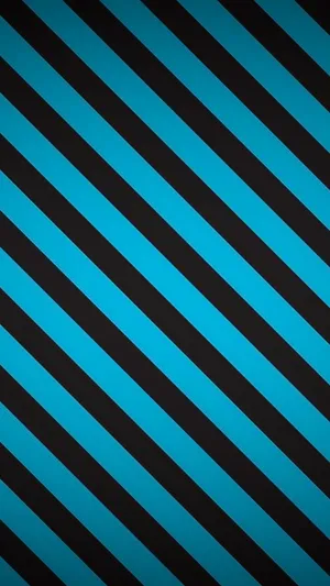 Tealand Black Striped Pattern Wallpaper