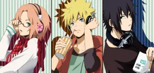 Team 7 Naruto Modern Aesthetic Wallpaper