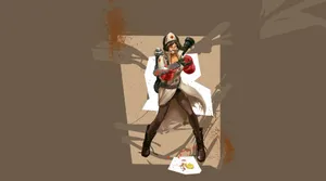 Team Fortress 2 Characters In Action Wallpaper