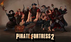 Team Fortress 2 Characters In Action Wallpaper