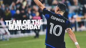 Teamofthe Matchday Soccer Player Espinoza Wallpaper