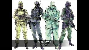 Teamwork In Action With Metal Gear Solid Characters Wallpaper