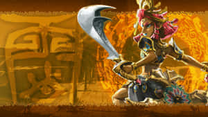 Tears Of The Kingdom Goron Warrior Wallpaper