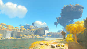 Tears Of The Kingdom Landscape Wallpaper